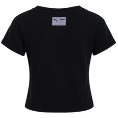 Puma Downtown Structured Womens Black T-Shirt