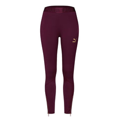 Puma x Kenza Womens Dark Red Leggings