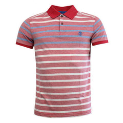 Timberland Earthkeepers Mens Washed Red Polo Shirt