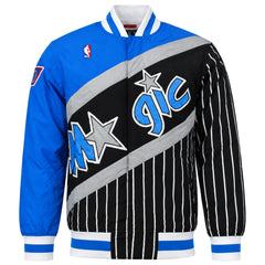 Mitchell & Ness NBA Orlando Magic Warm Up Mens Blue Jacket
