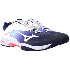 Mizuno Wave Exceed Tour 3 AC Womens Purple/White Tennis Shoes