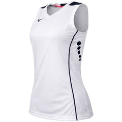 Mizuno Wom Hex Womens White/Navy Vest