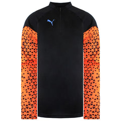 Puma Individualcup Mens Black/Orange Football Top