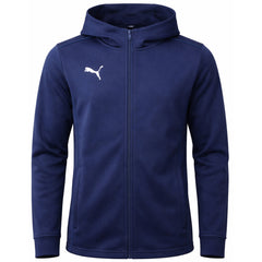 Puma TeamFinal Casual Mens Navy Track Jacket