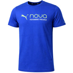 Puma Individual Mens Blue Padel T-Shirt