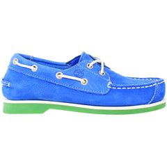 Timberland Peaks Island Kids Blue Boat Shoes