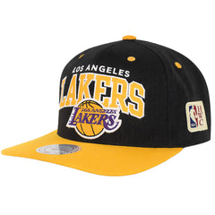 Mitchell & Ness NBA Los Angeles Lakers Black Cap