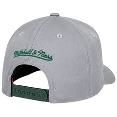 Mitchell & Ness NBA Boston Celtics Reflective 110 Script Grey Cap