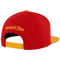 Mitchell & Ness NBA Atlanta Hawks Wool 2 Tone Red Cap