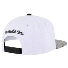 Mitchell & Ness NBA Miami Heat Cement Top White Cap