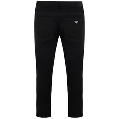 Emporio Armani J15 Regular Fit Mens Black Jeans