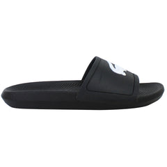 Lacoste Croco Slide 119 1 CMA Mens Black Sliders