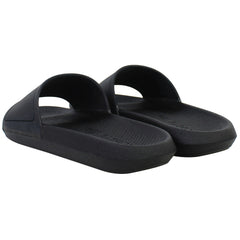 Lacoste Croco Slide 119 1 CMA Mens Black Sliders