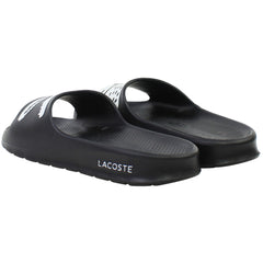 Lacoste Croco 2.0 0721 2 CMA Mens Black Sliders