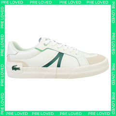 Lacoste L004 0722 2 CMA Mens White Trainers NO BOX