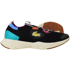 Lacoste Run Spin Eco 222 1 Mens Black Trainers