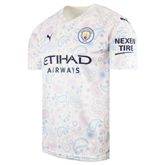 Puma FC Manchester City Mens White Football Shirt