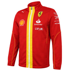 Puma x Scuderia Ferrari Team Mens Red Softshell Jacket