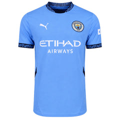 Puma Manchester City 2024-25 Mens Blue Football Jersey