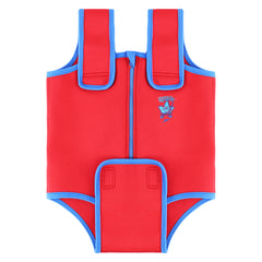 Speedo Sea Squad Kids Red/Blue Neoprene Swimsuit