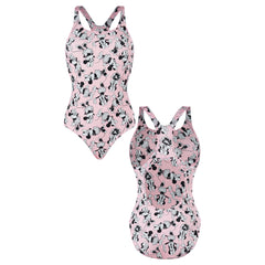 Speedo All Over Print MickeyMouse Medalist Kids Swimming Costume