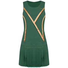 Head Performance CT Womens Green Tennis Dress