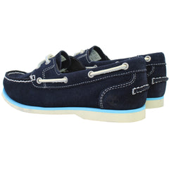 Timberland Earthkeepers Classic Womens Navy Boat Shoes
