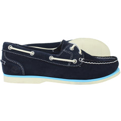 Timberland Earthkeepers Classic Womens Navy Boat Shoes