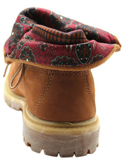 Timberland Roll Top Womens Brown Boots