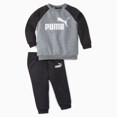 Puma Minicats Kids Black/Grey Tracksuit