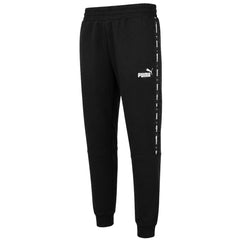Puma Essential+ Tape Mens Black Track Pants