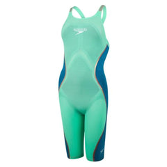 Speedo Fastskin LZR Pure Intent Kneeskin Womens Green/Blue Swimwear