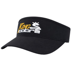Cobra King High Crown Black Golf Visor