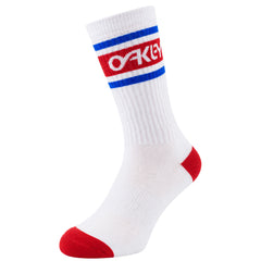 Oakley 2-Pack B1B White Socks