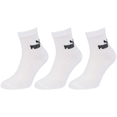 Puma 3-Pack Elements White Crew Socks