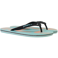 O'Neill FM Profile Logo Mens Green Flip-Flops
