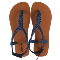 O'Neill Braided Ditsy Plus Womens Dark Brown Sandals