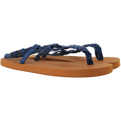 O'Neill Braided Ditsy Plus Womens Dark Brown Sandals