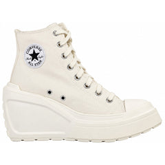 Converse Chuck 70 De Luxe Wedge Hi Womens White Shoes