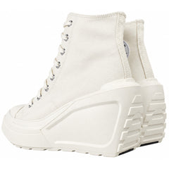 Converse Chuck 70 De Luxe Wedge Hi Womens White Shoes