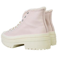 Converse Chuck Taylor Lugged Heel Sherpa Womens Pink Shoes