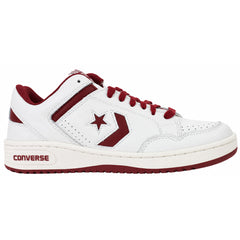 Converse Weapon OX Unisex White/Red Trainers