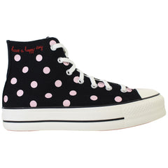 Converse Chuck Taylor All Star Lift Hi Womens Black Plimsolls