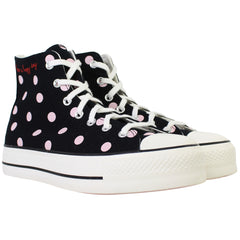Converse Chuck Taylor All Star Lift Hi Womens Black Plimsolls