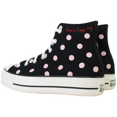 Converse Chuck Taylor All Star Lift Hi Womens Black Plimsolls