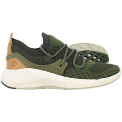Timberland Flyroam Go Knit Wide Mens Green Trainers