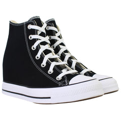 Converse Chuck Taylor All Star Wedge Womens Black Plimsolls