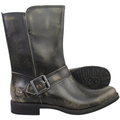 Timberland Savin Hill Mid Womens Black Boots