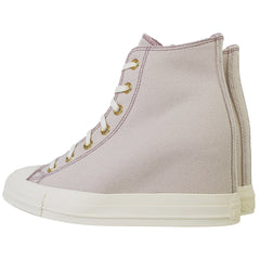 Converse Chuck Taylor Wedge Hi Womens Dust Pink Plimsolls