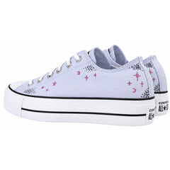 Converse Chuck Taylor Lift OX Womens Blue Plimsolls
